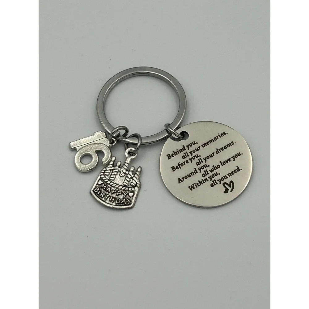 Sweet‎ 16 Keychain Gifts for Girls Inspirational Birthday Gifts for New Drivers